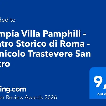 Olimpia Villa Pamphili - Centro Storico Di Roma - Gianicolo Trastevere San Pietro-2